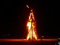 Man Burn - fireworks done, let the burning begin 1